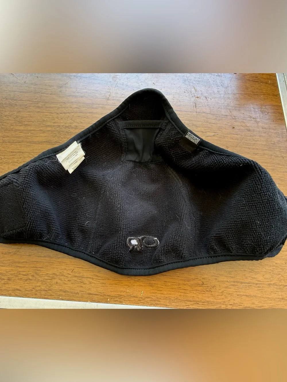 Outdoor Research Face Mask Windstopper Size Medium Black